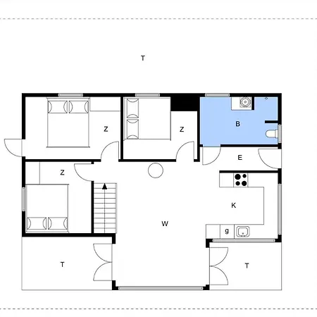 Sj287-hejls-hestegangene-2 Casa de Férias *